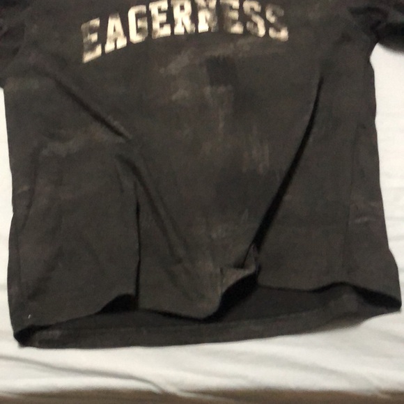 Men's black short-sleeved T-shirt - Picture 4 of 12